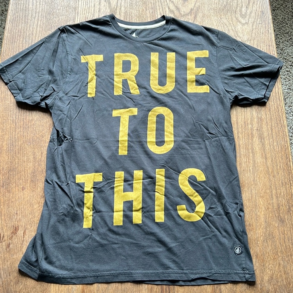 Men’s Volcom True To This Short Sleeve Tee Large